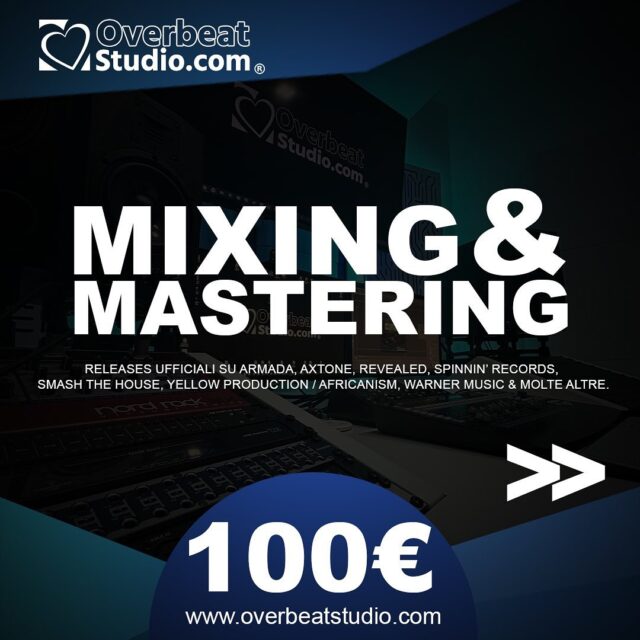 Il nostro Servizio di Mixing + Mastering Ultra Fast! 🎛️🔥
-
Approfitta della nostra offerta!
👆🏻 Clicca sul link in Bio Visita anche il nostro sito web!
👆🏻www.overbeatstudio.com #overbeatstudio #sounengineering #tips #tricks #professionalaudio #musicproducer #musicproduction #masteringengineer #recordingstudio #studiodiregistrazione #productiontips #musictips #homestudio #mixing #mastering
#recording